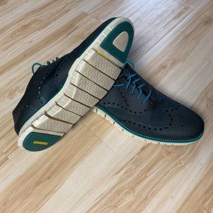 Cole Haan Teal Zerogrand Casual Dress Shoe